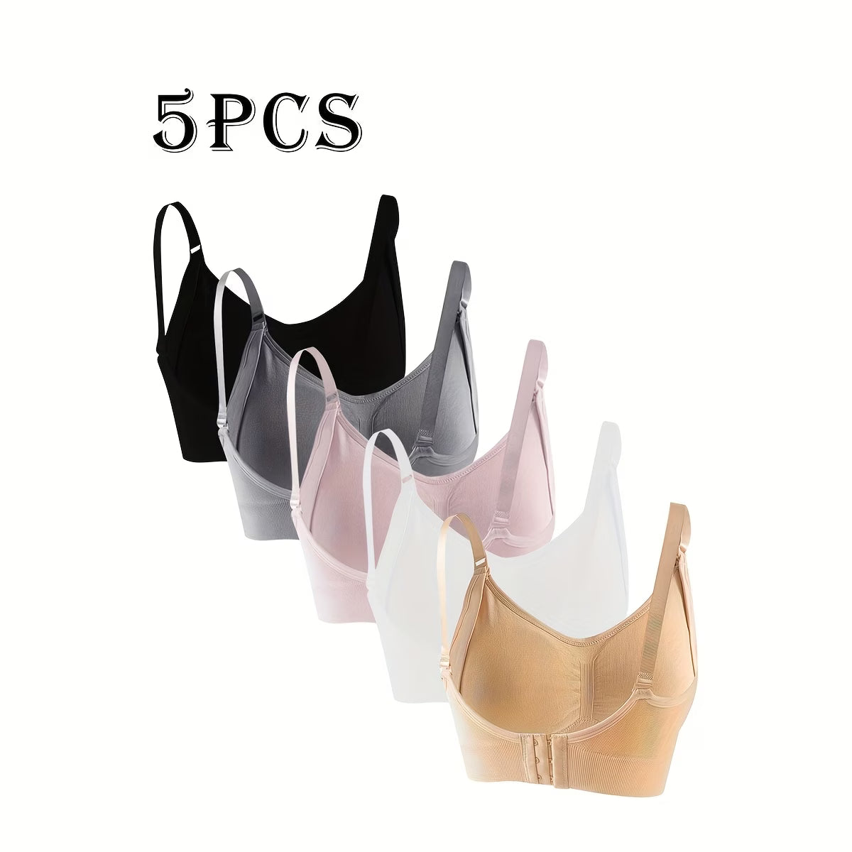 Seamless Comfort Sports Bra – Supportive & Breathable Fit