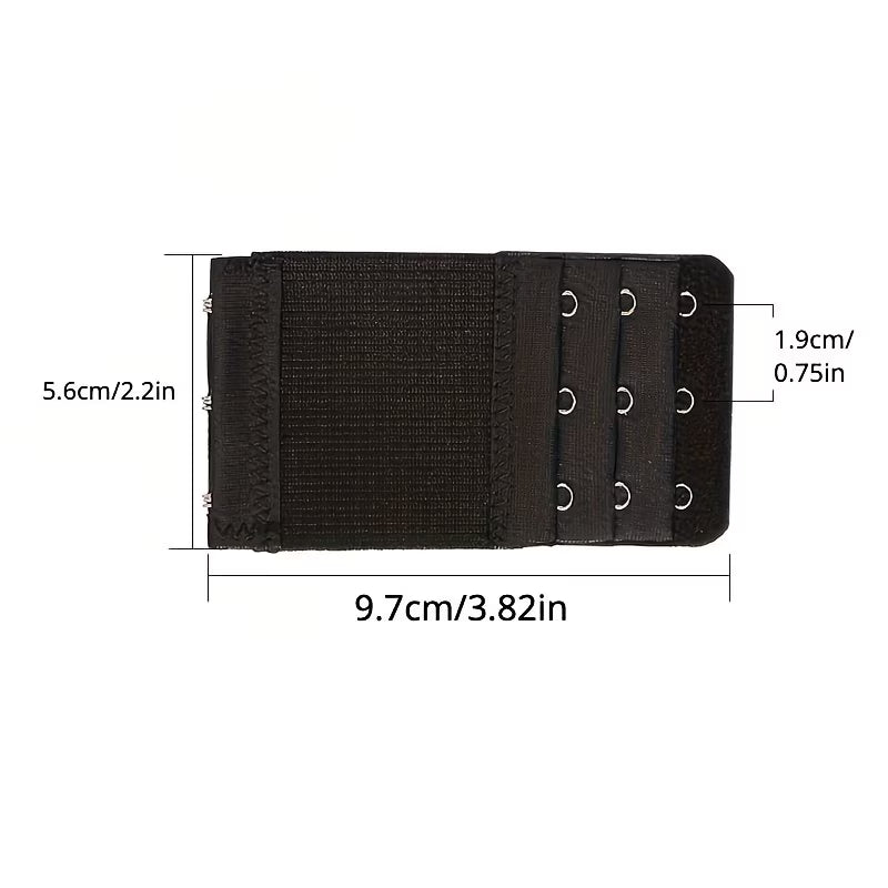 Hook Adjustable Bra Extender – Comfortable Bra Band Extension for Women