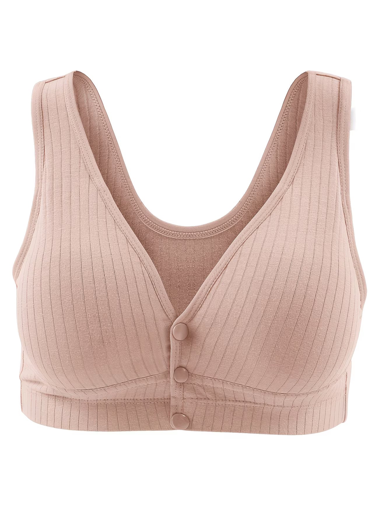 Seamless Maternity & Nursing Bra – Wireless Comfort with Easy Front Access
