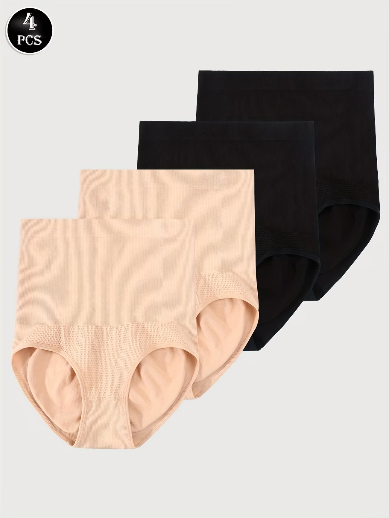 High-Waisted Shaping Underwear – Seamless Tummy Control Brief