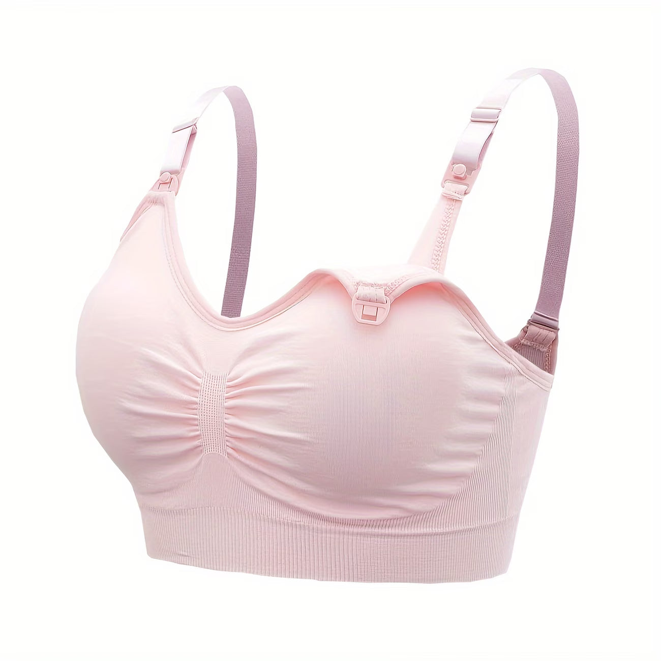 Seamless Comfort Sports Bra – Supportive & Breathable Fit