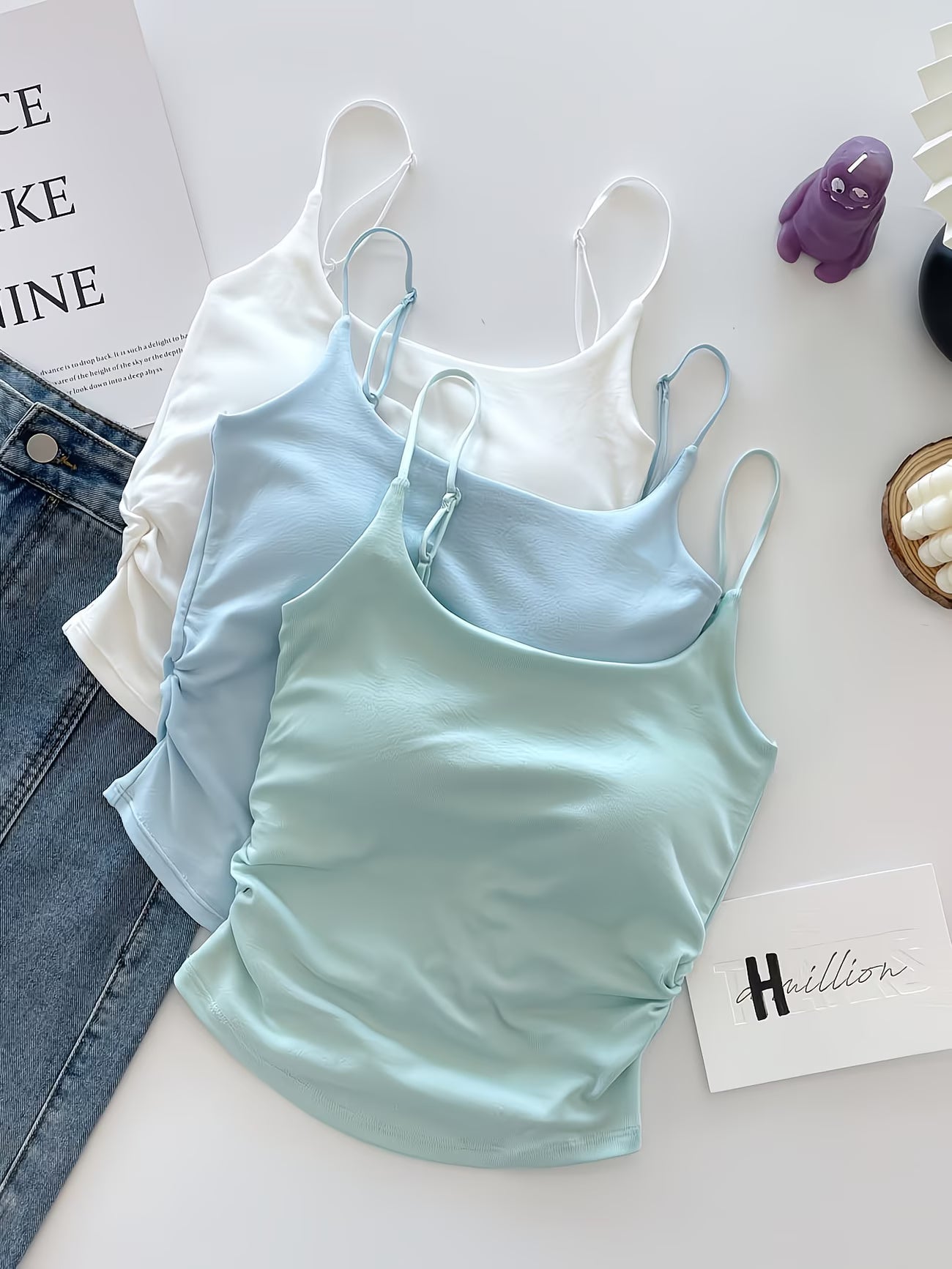 High-Elastic Camisole Top – Lightweight, Breathable & Perfect Fit
