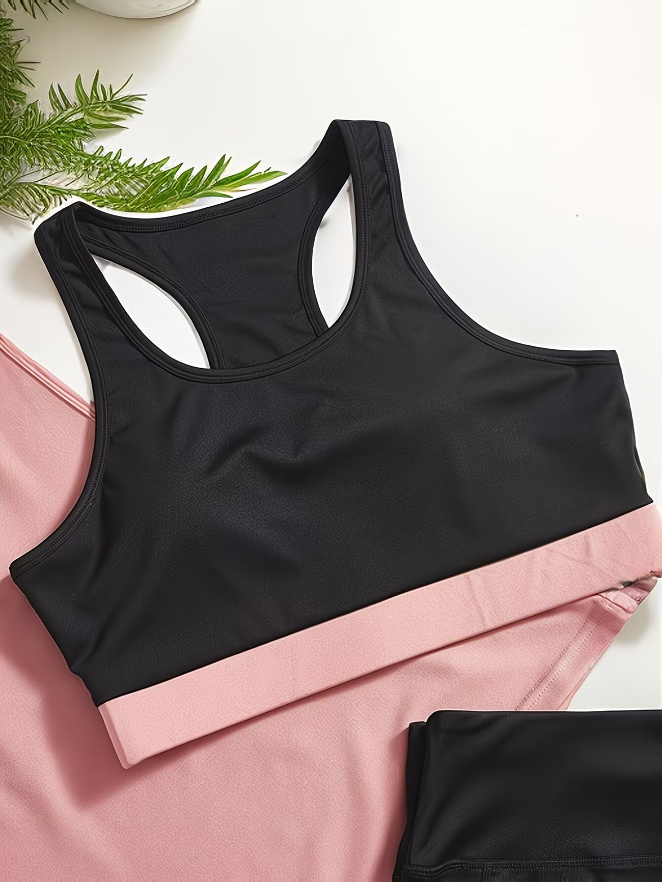 Seamless High-Waist Shaping Activewear Set – Sports Bra & Sculpt Leggings