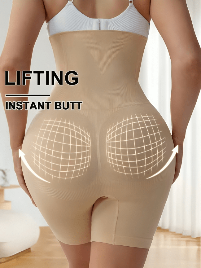 Everyday High - Waist Seamless Shapewear Shorts – Tummy Control & Body Shaping - Femora Store