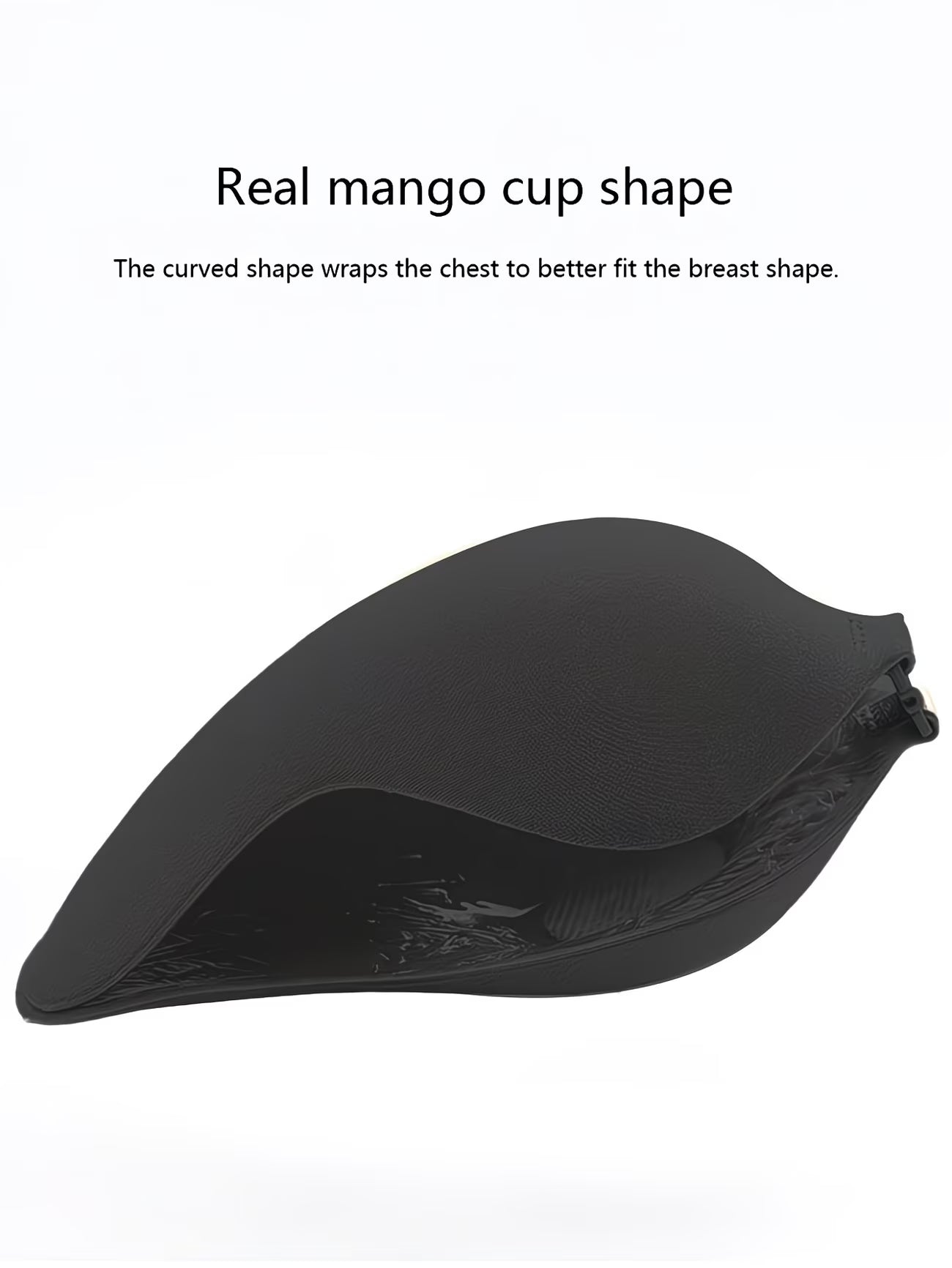 Strapless Sticky Bra – Invisible Backless Push-Up Support (Mango Shape)