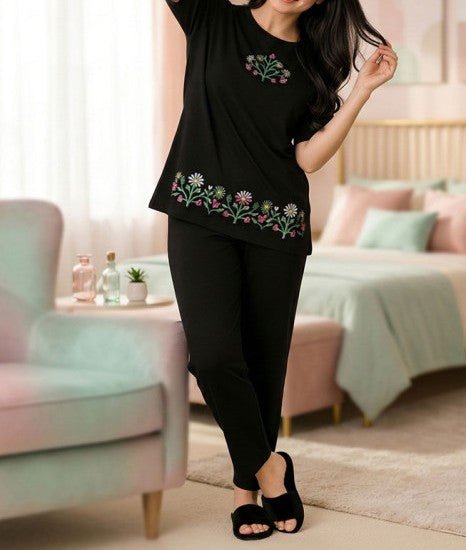 Fluid Knit Pyjamas Set – Soft, Relaxed & Everyday Comfort - Femora Store